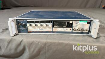 Adret C 324B Frequency Standard Receiver with Analog Display, Outputs 5 MHz, 1 MHz, 100 kHz