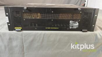 Evertz 7707ADVR Analog or SDI Video with 4 Channel Analog or AES Audio Fiber Receiver. [Qty 3] in 7800FR Multiframe Chassis, 15 Slots, 100-240V, Serial: 1913160030