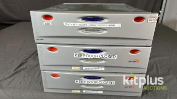 Pro-bel Morpheus and Automation Broadcast Automation System. 3x 3U rack mount frames