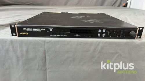 Evertz 5600MSC Master Clock/SPG, Rack Mount, Serial: 1849950086