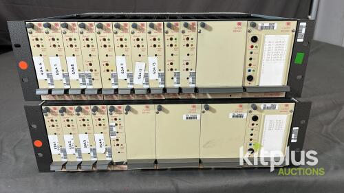 Avitel ADA 3232 Audio DAs [Qty 11] in ERF 2200 Rack-Mounting Frame