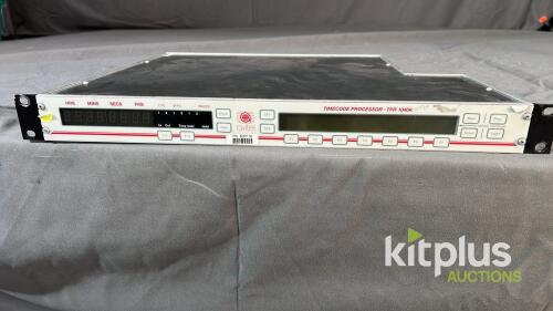 Avitel TPR 1040 Rack Timecode Processor, XLR and BNC Inputs/Outputs