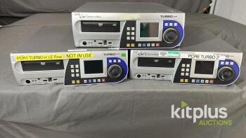 Grass Valley Turbo iDDR Video Server/Recorder, PN TURBO-1, Multiple I/O Ports