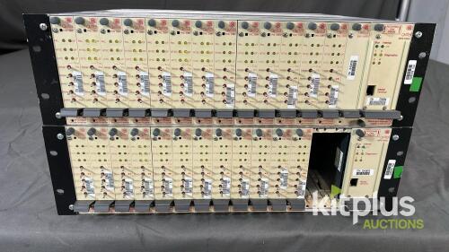 Avitel TRE3381 TImecode reader inserter cards in rack frames