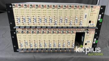Avitel TRE3381 TImecode reader inserter cards in rack frames