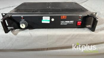 HH Electronic V150L Power Amplifier, 150W, MOS-FET, Serial No. 1277