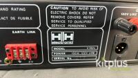 HH Electronic V150L Power Amplifier, 150W, MOS-FET, Serial No. 1277 - 3