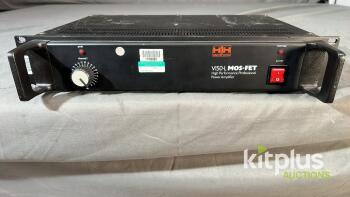 HH Electronic V150L Power Amplifier, 150W, MOS-FET, Serial No. 1282