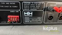 HH Electronic V150L Power Amplifier, 150W, MOS-FET, Serial No. 1276 - 3