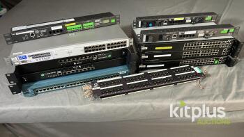 Network Bundle Package. Cisco Catalyst 3750, HP J4813A, Digi PortServer TS 8, Networking Equipment