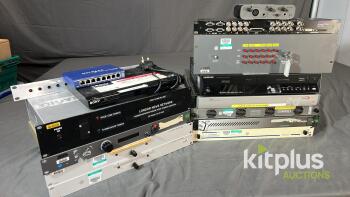 Professional AV Rack Units, Sony, Samsung, Tektronix, Netgear, Miranda
