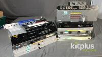 Professional AV Rack Units, Sony, Samsung, Tektronix, Netgear, Miranda