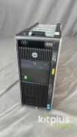 VIZRT System with dongle on HP Z820 Desktop Workstation, Intel Xeon E5, Serial: CZC3472T85