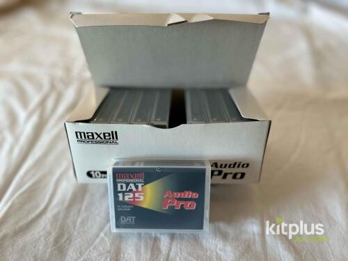 Tape Bundel Inc. Digital BETACAM Tapes & DAT audio tapes, brand new