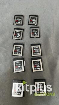 Sony 64GB XQD Card [Qty 10]