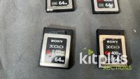 Sony 64GB XQD Card [Qty 10] - 2