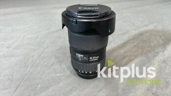 Canon 16-35mm (FF) F2.8, EF (FT: 82mm)