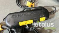 Dedo 150w Halogen Kit - Missing 1x Barn Doors, 3x Gel Holders - 4