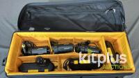 Dedo 150w Halogen Kit - Missing 1x Barn Doors, 3x Gel Holders - 6