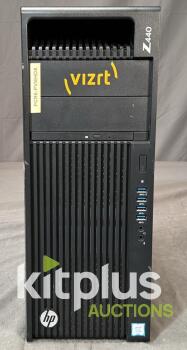 VIZRT System with dongle based on HP Z440 workstation