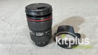 Canon 24-105mm IS (FF) F4.0, EF (FT: 77mm)