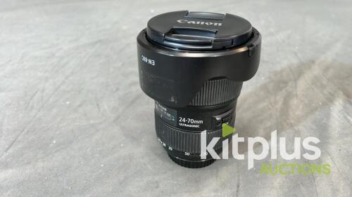 Canon 24-70mm (FF) F2.8, EF (FT: 82mm)
