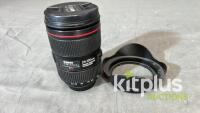 Canon 24-105mm IS (FF) F4.0, EF (FT: 77mm)