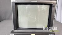 Sony and JVC CRT Broadcast video monitors [Qty 2] - 2