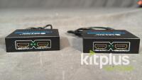 2 x HDMI 2 way Splitter with Dual PSU - 3
