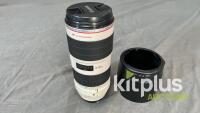 Canon 70-200mm, USM II, IS (FF) F2.8, EF (FT: 77mm)