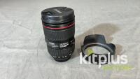 Canon 24-105mm IS (FF) F4.0, EF (FT: 77mm)