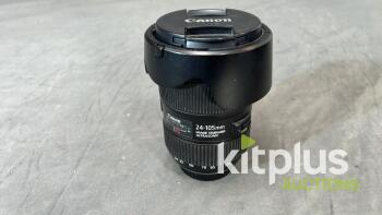 Canon 24-105mm IS (FF) F4.0, EF (FT: 77mm)