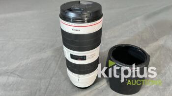 Canon 70-200mm, USM III, IS (FF) F2.8, EF (FT: 77mm)