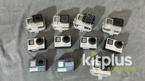 GoPro Hero Bundle Qty 11 cameras