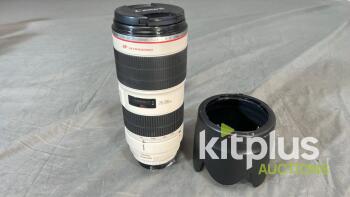 Canon 70-200mm, USM II, IS (FF) F2.8, EF (FT: 77mm)