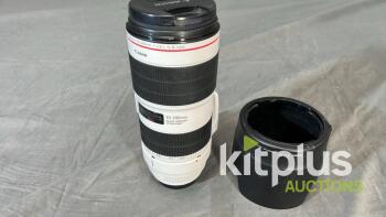 Canon 70-200mm, USM III, IS (FF) F2.8, EF (FT: 77mm)