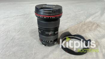 Canon 16-35mm (FF) F2.8, EF (FT: 82mm)