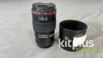 Canon 100mm Macro, USM IS (FF) F2.8, EF (FT: 67mm)