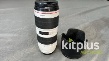 Canon 70-200mm, USM III, IS (FF) F2.8, EF (FT: 77mm)