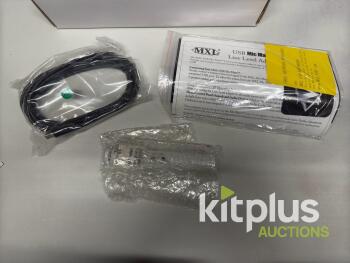 Studio-quality USB microphone preamp with 48V phantom power