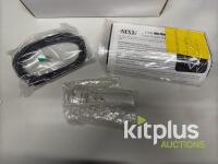 Studio-quality USB microphone preamp with 48V phantom power
