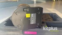 Sony X1000 PTZ [Qty 2] remote head camera in Black - Power over ethernet & 4K. Power supplies included. In laser cut foam for Peli 1650. - 6