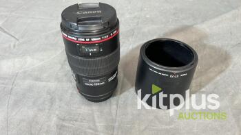 Canon 100mm Macro, USM IS (FF) F2.8, EF (FT: 67mm)