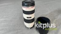 Canon 70-200mm, USM (FF) F2.8, EF (FT: 77mm)
