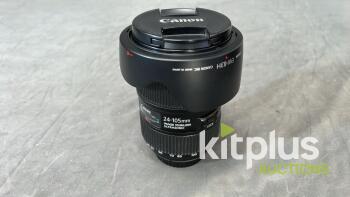 Canon 24-105mm IS (FF) F4.0, EF (FT: 77mm)