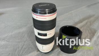 Canon 70-200mm, USM II, IS (FF) F2.8, EF (FT: 77mm)