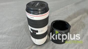 Canon 70-200mm, USM III, IS (FF) F2.8, EF (FT: 77mm)