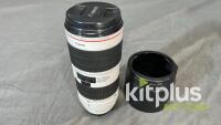 Canon 70-200mm, USM III, IS (FF) F2.8, EF (FT: 77mm)