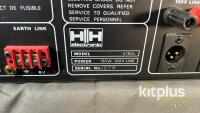 HH Electronic V150L Power Amplifier, 150W, MOS-FET, Serial No. 1279 - 3