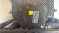 Sony X1000 PTZ [Qty 2] remote head camera in Black - Power over ethernet & 4K. Power supplies included.Supplied in a peli 1650 with laser cut foam - 10